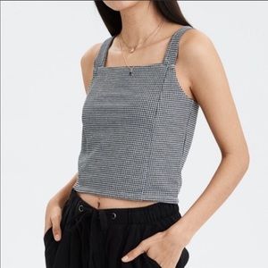 NWT American Eagle Cropped Wide Strap Tank